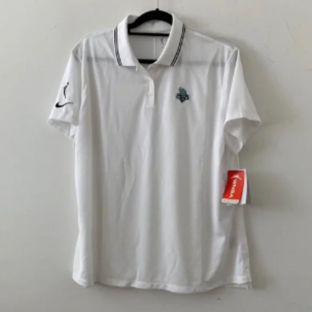 Nike Women’s WNBA New York Liberty Polo Shirt White Size XXL